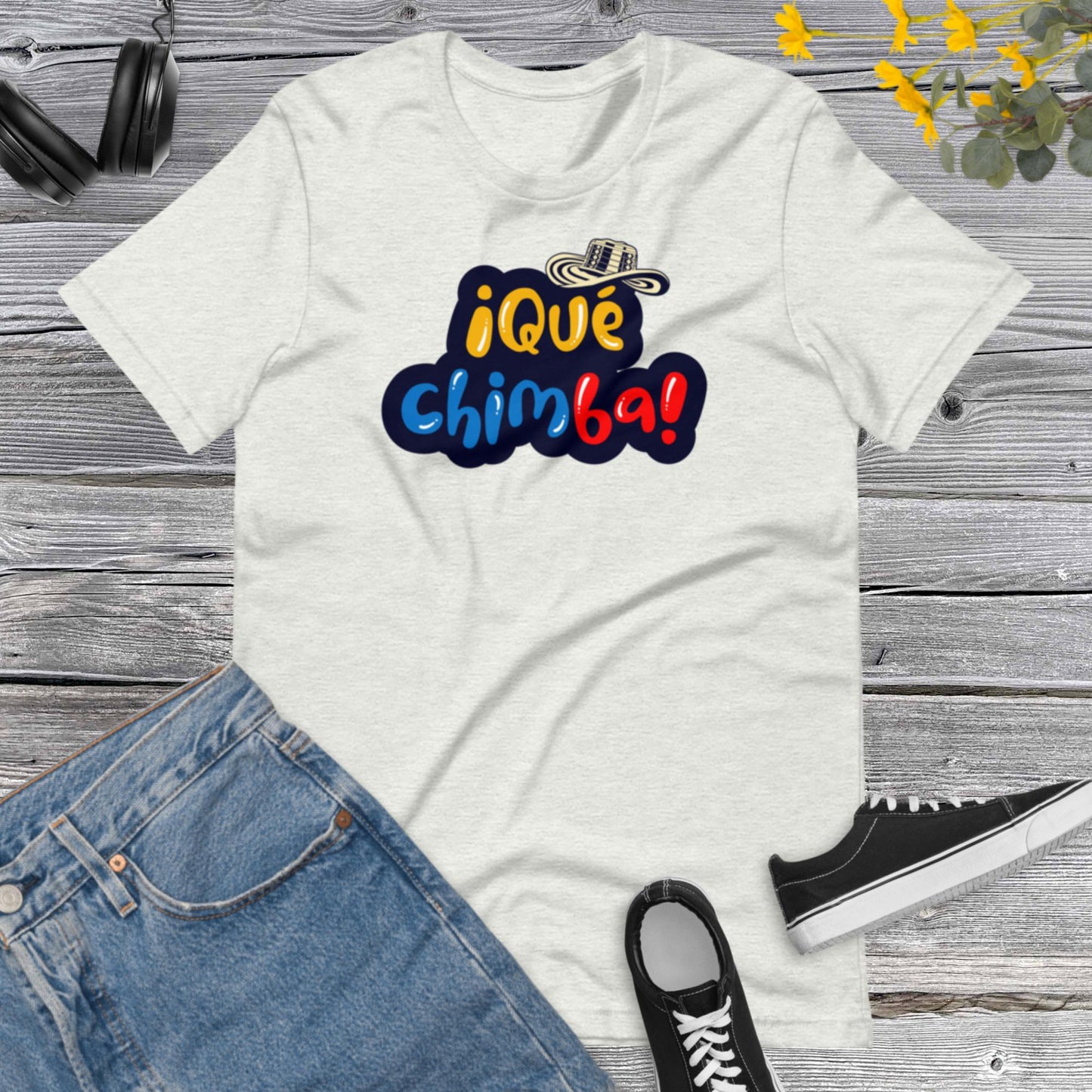 Que Chimba ! Colombia, I Love Colombia, Colombian, Latina Tee, Latino Tshirt, Colombia Gift, Colombia Traveler TopUnisex t-shirt