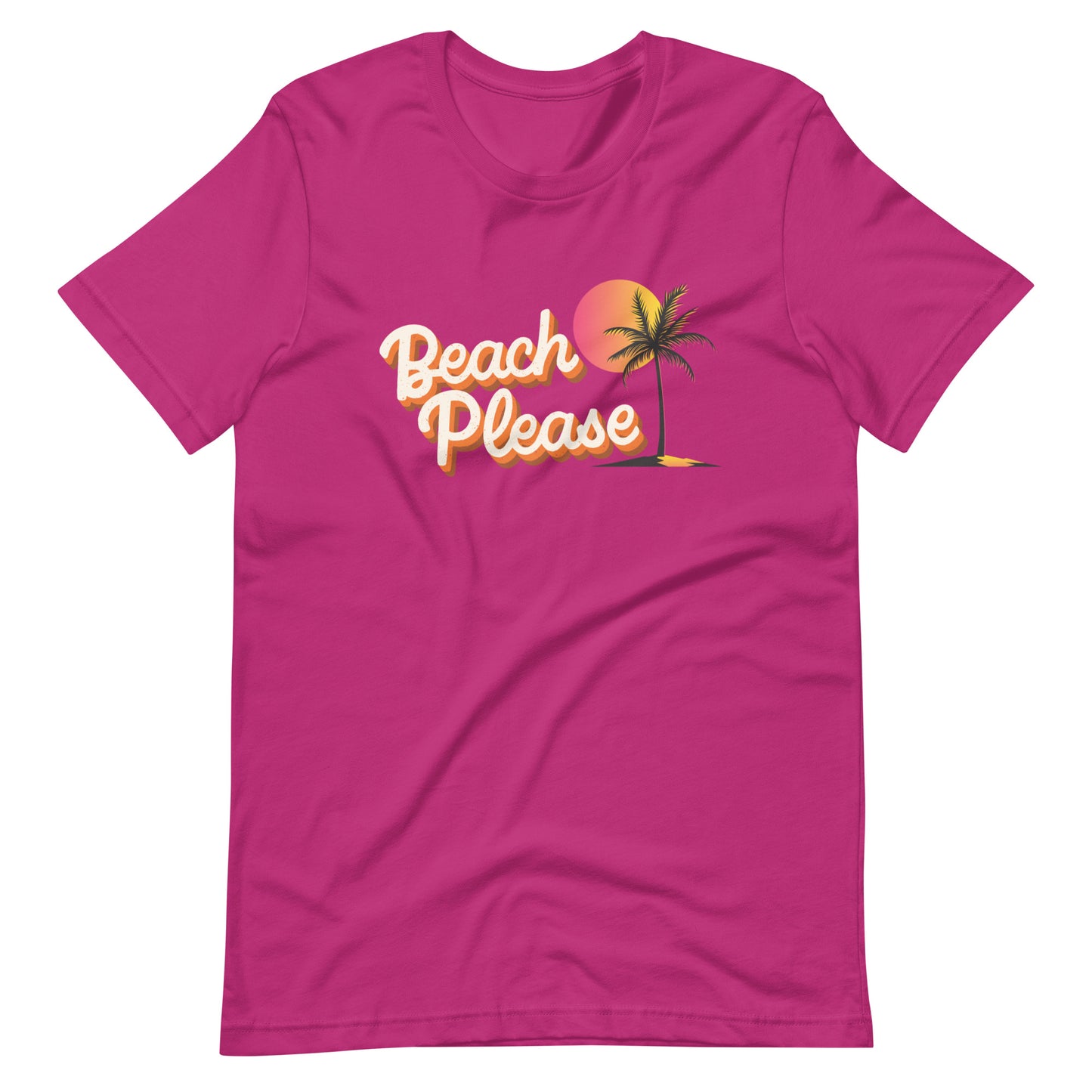 Beach Please PALM, Beach Vacation shirts, Sunshine, Summer trip, Ocean Vacation, Family Trip, Unisex t-shirt