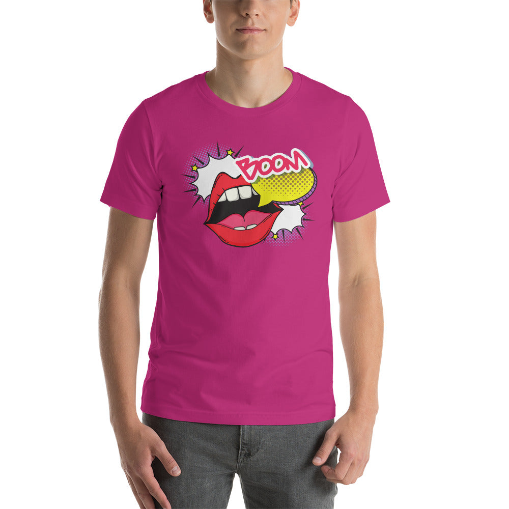 Boom Pop Art, Retro Boom, Unisex t-shirt