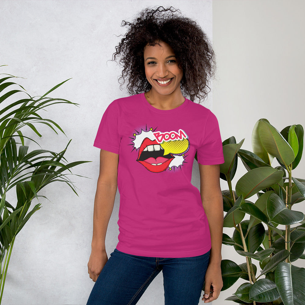 Boom Pop Art, Retro Boom, Unisex t-shirt