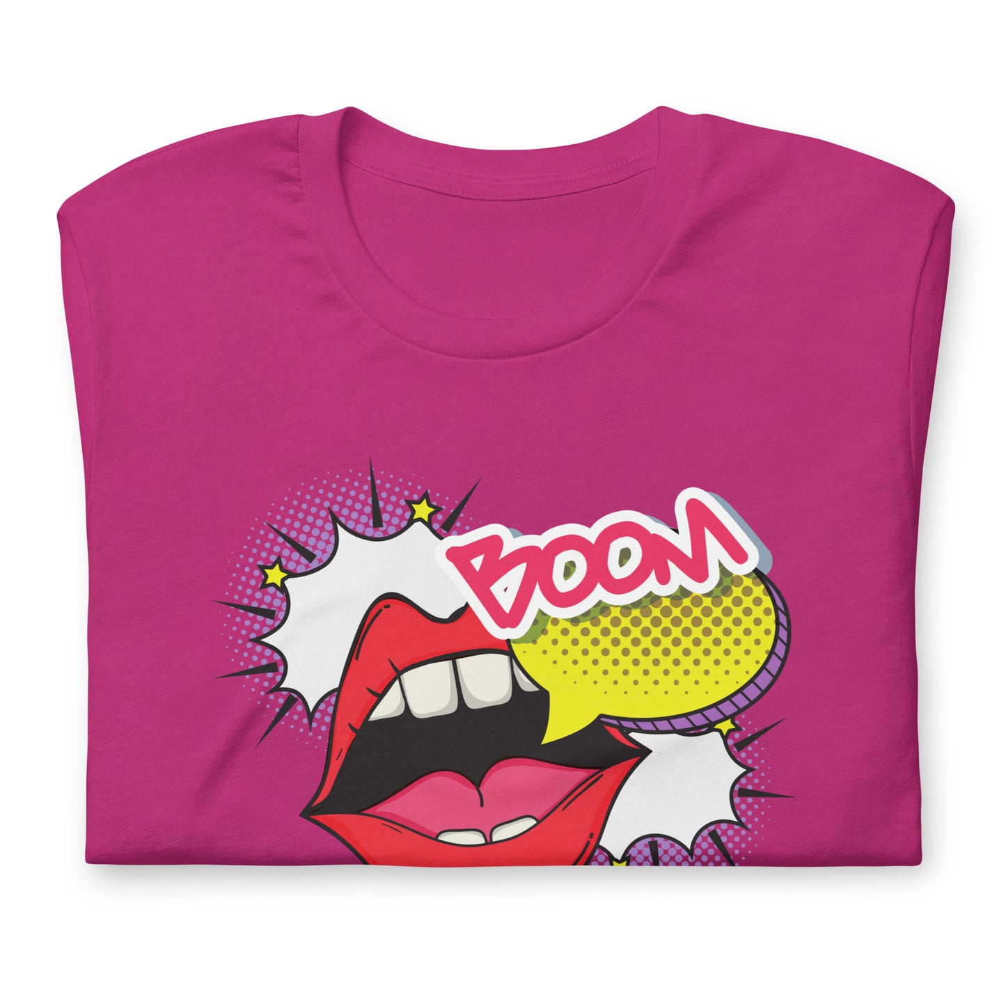 Boom Pop Art, Retro Boom, Unisex t-shirt