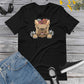 American Bulldog Flower Shirt, Cute Bulldog Shirt, Bulldogs Lover, Bulldog Print Art, Floral Shirt, Flower LoverUnisex t-shirt