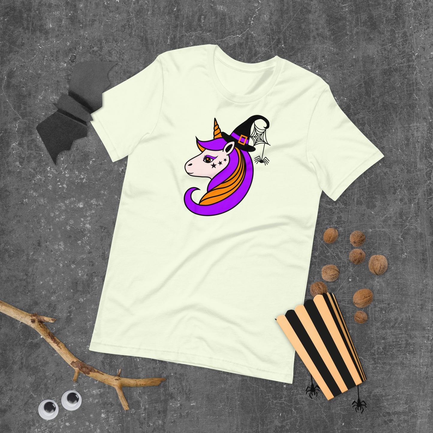 Witch Unicorn Halloween, Halloween Party, Halloween Shirt, Unicorn Witch Unisex t-shirt