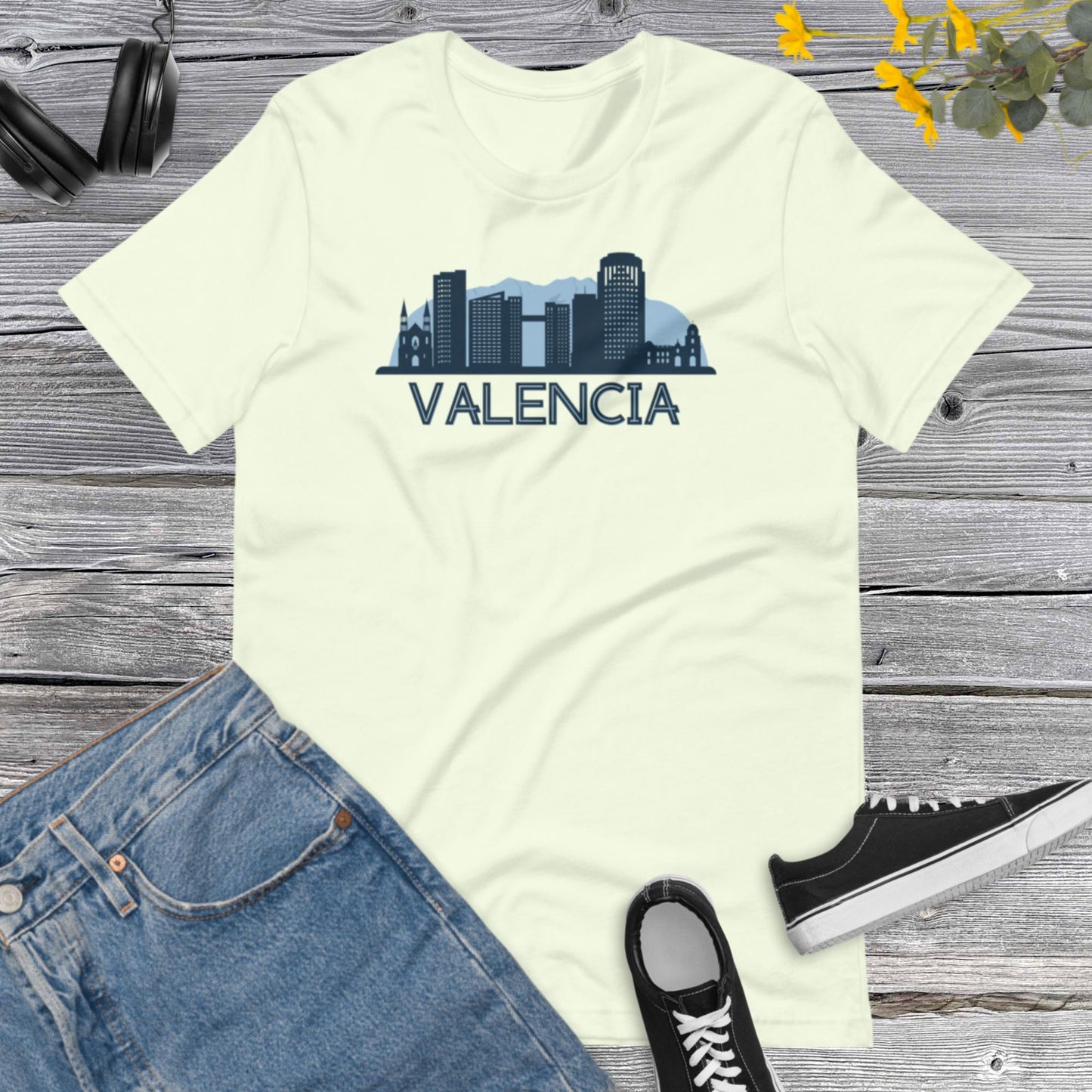 Valencia Architecture Skyline, Valencia City, I Love Venezuela, Venezuelan Tees, Travel, Valencia Lover, Urban  Unisex t-shirt