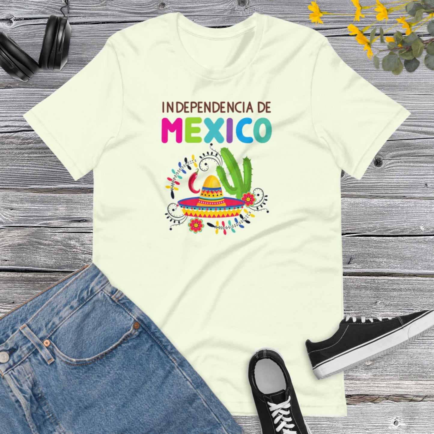 Independencia de Mexico, Viva Mexico, Cinco De Mayo Latin, Gift For Mexican, Country Heritage, Mexico Patriotic Unisex t-shirt