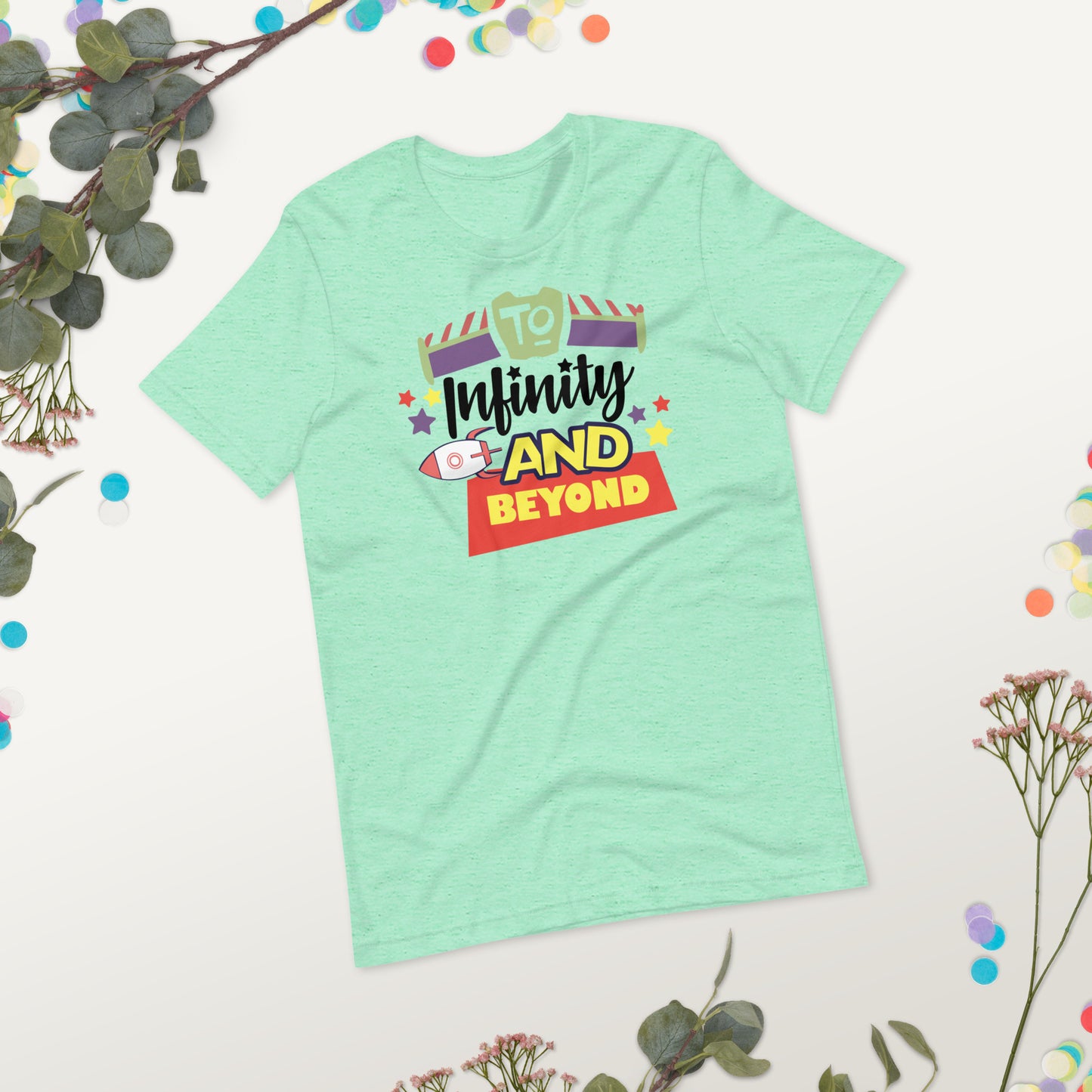 Toy Story Birthday Shirt, Buzz Lightyear Birthday shirt, Infinity and Beyond, Toy Story Family Matching Shirt / Unisex t-shirt