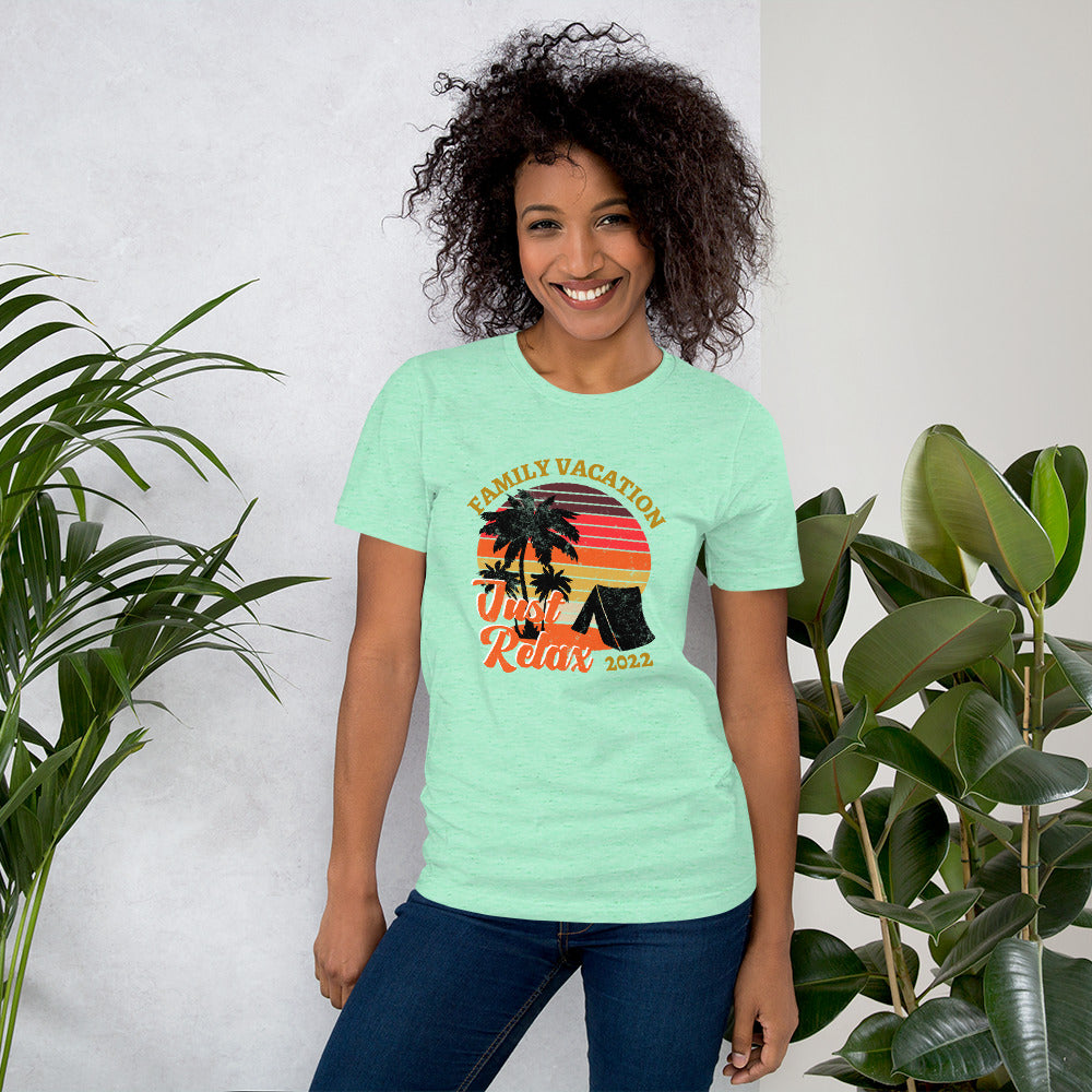 FAMILY VACATION JUST RELAX / Unisex t-shirt