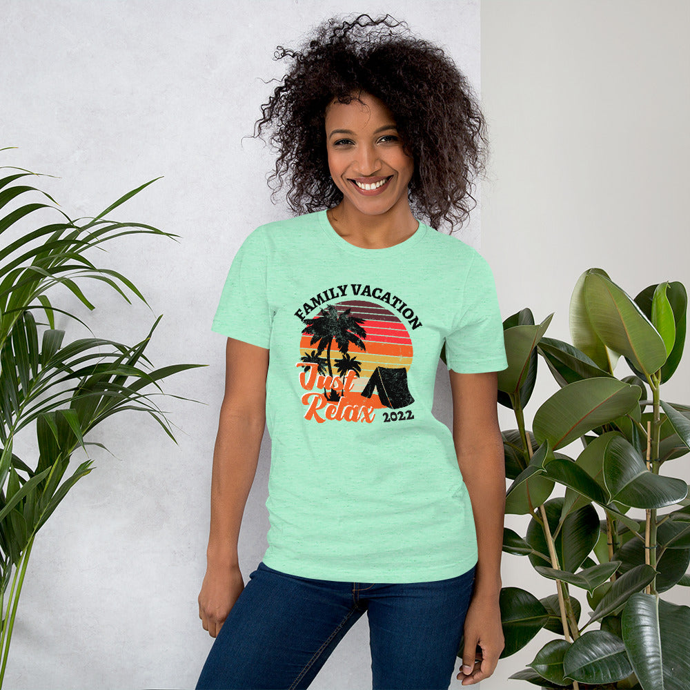 FAMILY VACATION JUST RELAX / Unisex t-shirt