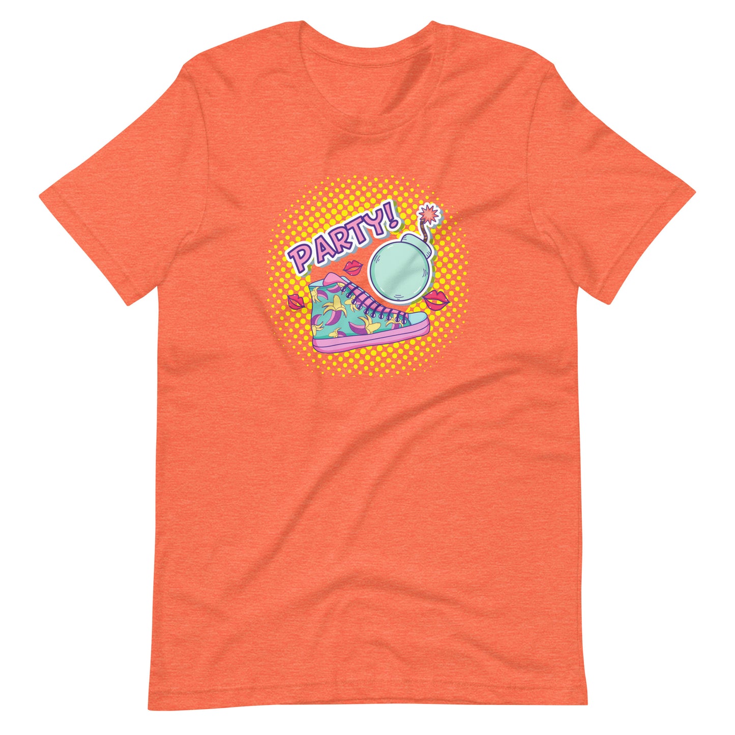 Birthday Pop Art, Retro Party Pop Art, Unisex t-shirt