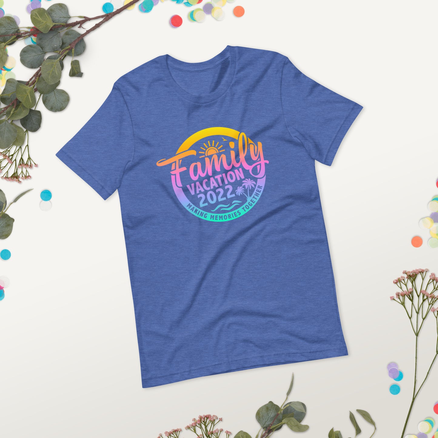 FAMILY VACATION 2022, Making Memories together, Trip Tee, Holiday T-shirt, Beach Vacay Shirt, Summer 2022 vacations, Unisex t-shirt