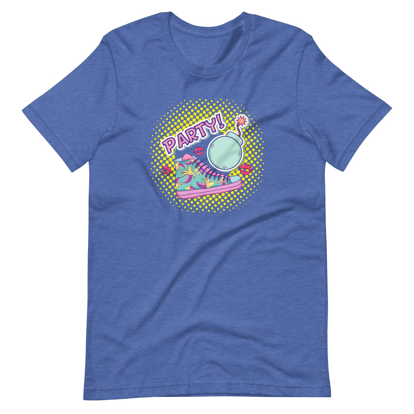 Birthday Pop Art, Retro Party Pop Art, Unisex t-shirt