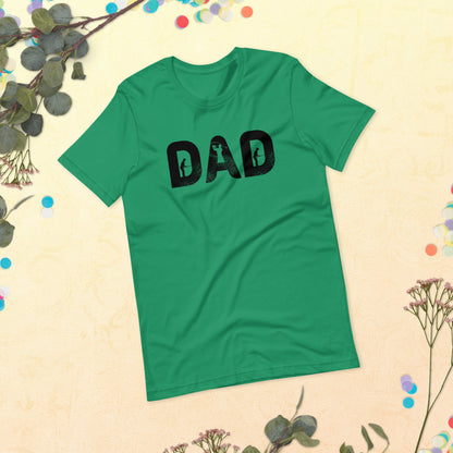 Golf Dad Shirt, Men Golf Daddy Top, Dad Golfing Party Shirt, Matching Family Golfing Unisex t-shirt