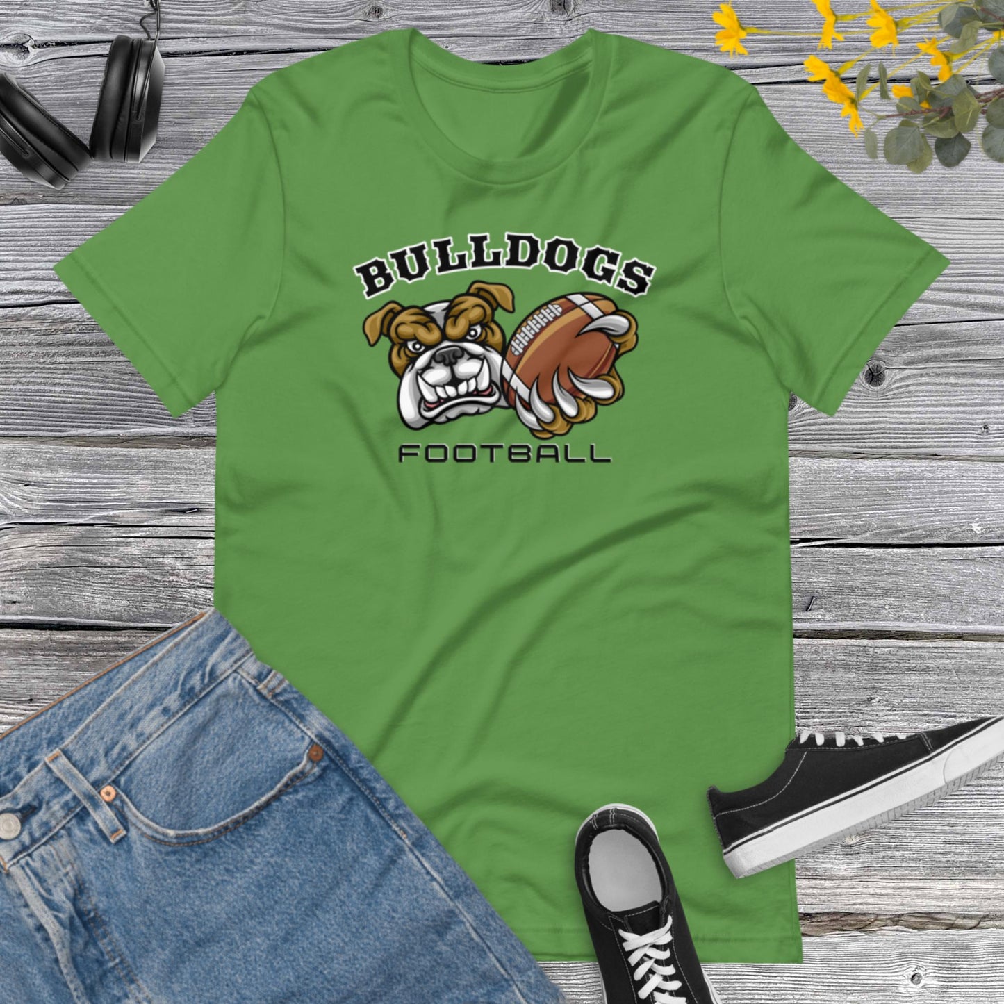 Bulldog American Football, Football Season, Bulldogs Lover, Sports Team, Bulldogs Football Unisex t-shirt