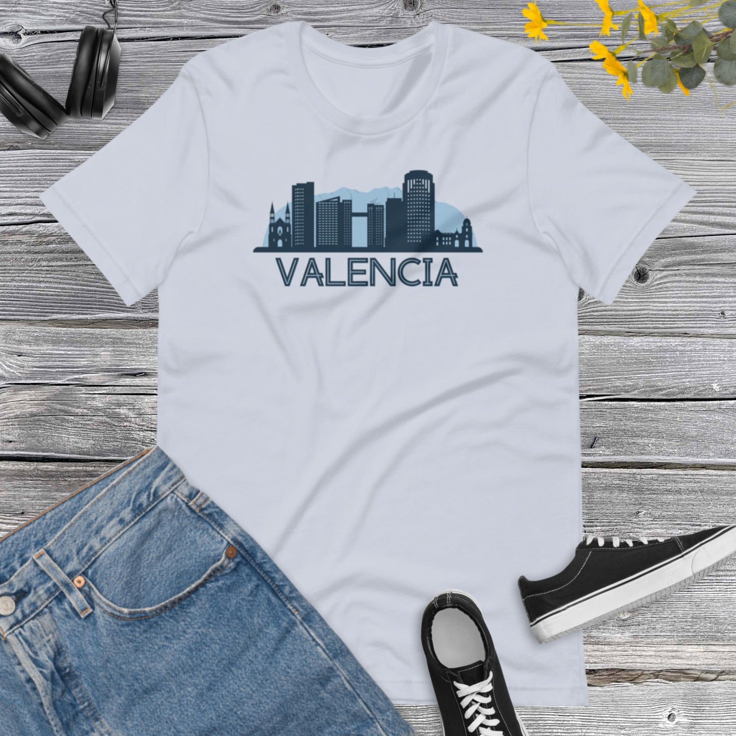 Valencia Architecture Skyline, Valencia City, I Love Venezuela, Venezuelan Tees, Travel, Valencia Lover, Urban  Unisex t-shirt