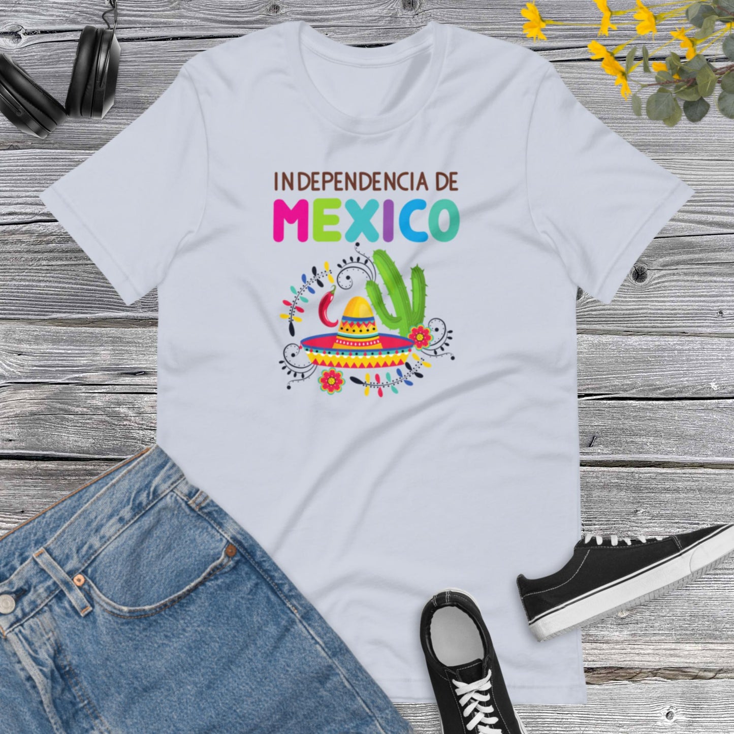 Independencia de Mexico, Viva Mexico, Cinco De Mayo Latin, Gift For Mexican, Country Heritage, Mexico Patriotic Unisex t-shirt