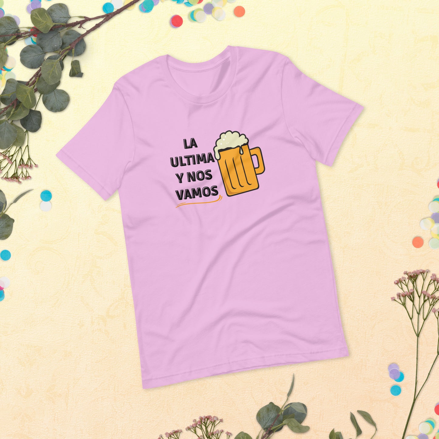 La ultima y nos Vamos, Beer shirt, Venezuela shirt, I Love shirt, Unisex t-shirt