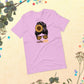 Hello Fall, Fall Girl Autumn Vibes, Happy Thanksgiving Shirt, Pumpkin Sunflower Shirt, Thanksgiving Gift, Fall Messy Bun Unisex t-shirt