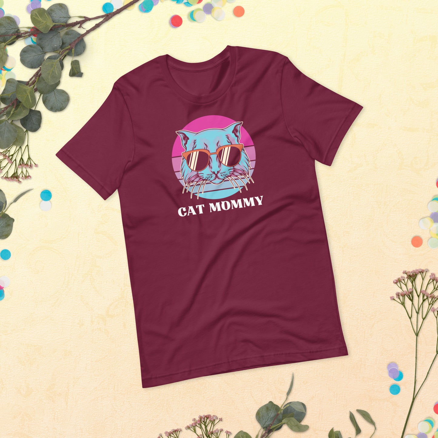 Vintage Cat Mommy T-Shirt,  Cat Lover Gift, Cat Mom, Cat Lover Tee,  Kitten Unisex t-shirt