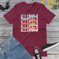 Illinois State Shirt, USA States Shirt, Illinois Gift, USA Travel shirt, Hometown Gift Tshirt, USA Trip Shirt, Illinois Lover Unisex t-shirt