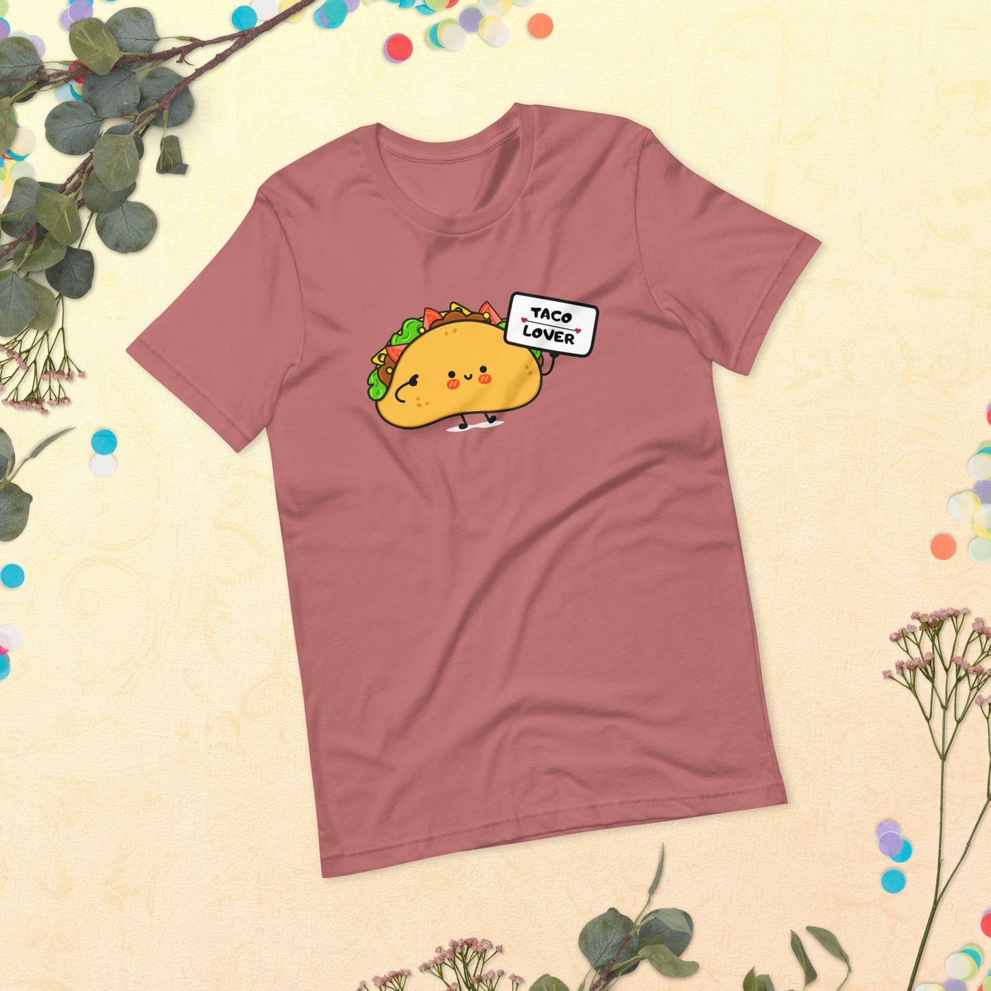 Taco Lover Shirt,  Mexican Taco Fiesta Party Shirt, Foodie Gift, Funny Taco Tee, Mexican Food Unisex t-shirt