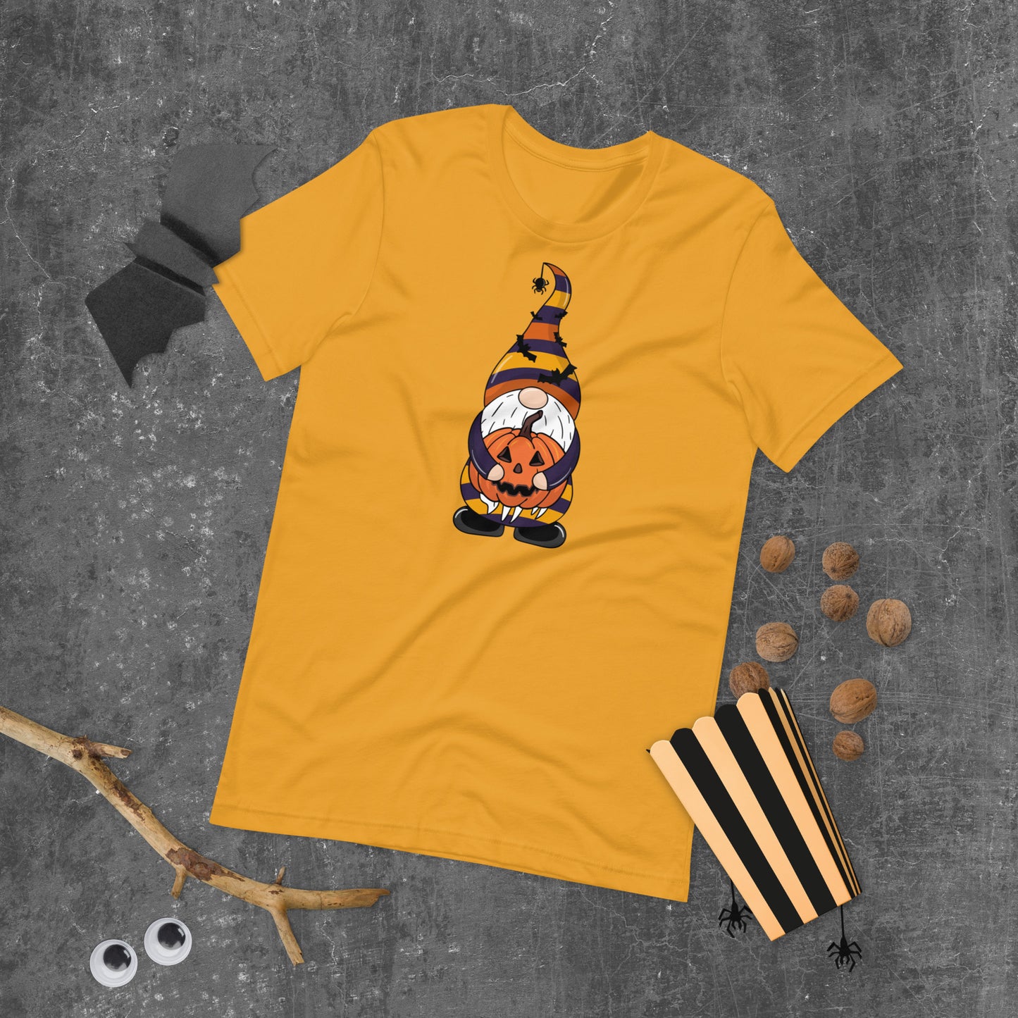 Pumpkin Gnome, Halloween Gnome, Halloween Funny Unisex t-shirt