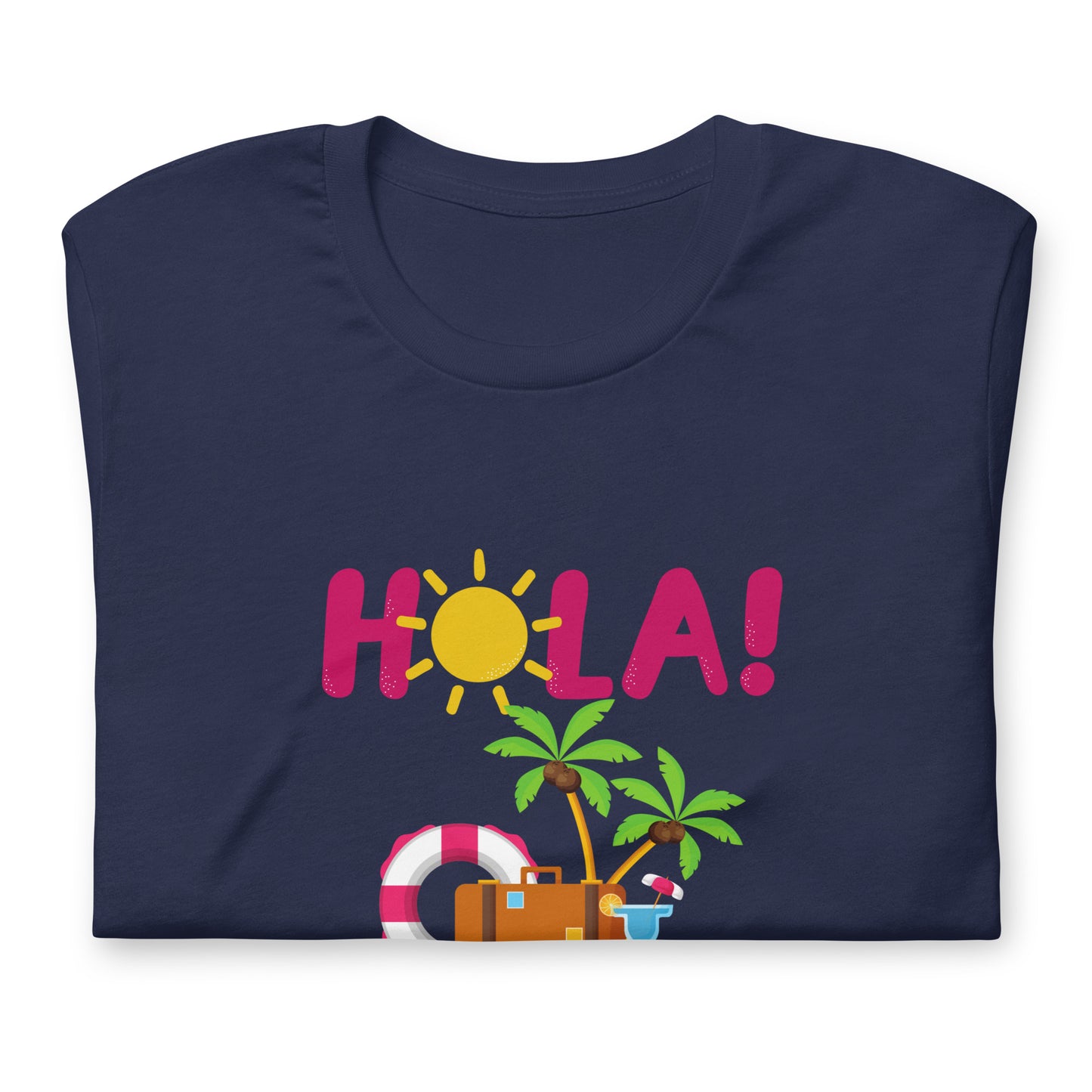 HOLA VERANO Summer T-Shirt, Beach Vacay Shirt, Summertime Shirt, Beach Trip Tee, Vacation Shirt, Beach Shirt, Unisex t-shirt