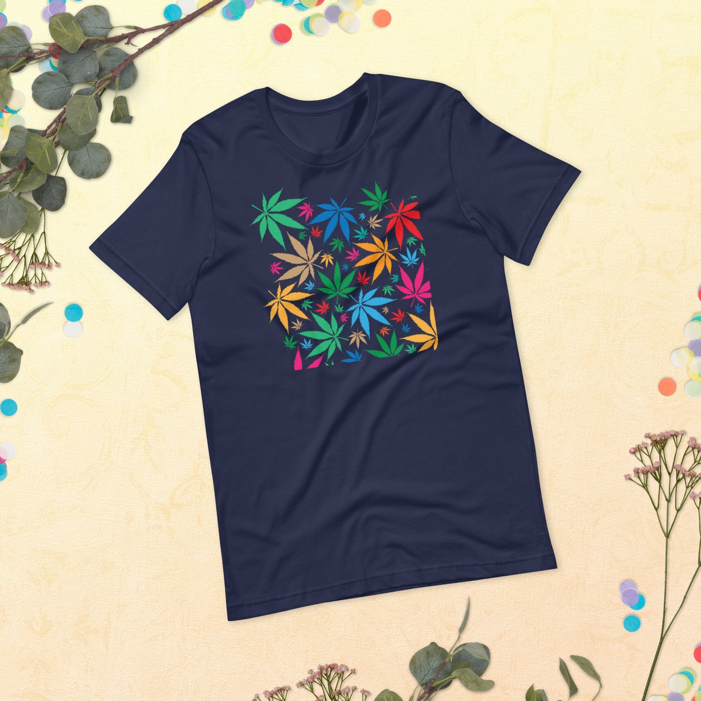 SUMMER FLOWERS Tropical Canna T-shirt, Color full flowers, Unisex t-shirt