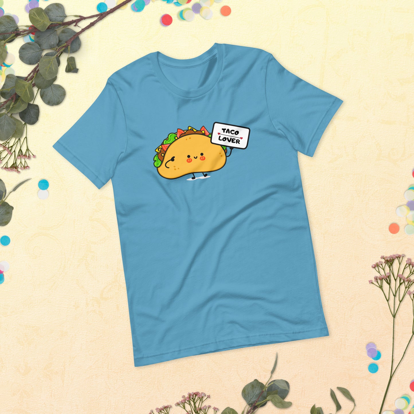 Taco Lover Shirt,  Mexican Taco Fiesta Party Shirt, Foodie Gift, Funny Taco Tee, Mexican Food Unisex t-shirt