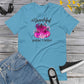 Thankful Grateful & Blessed Pumpkins Pink, Happy Fall Shirt, Flowers Pumpkin Pink Shirt, Fall Shirt, Family Thanksgiving Unisex t-shirt