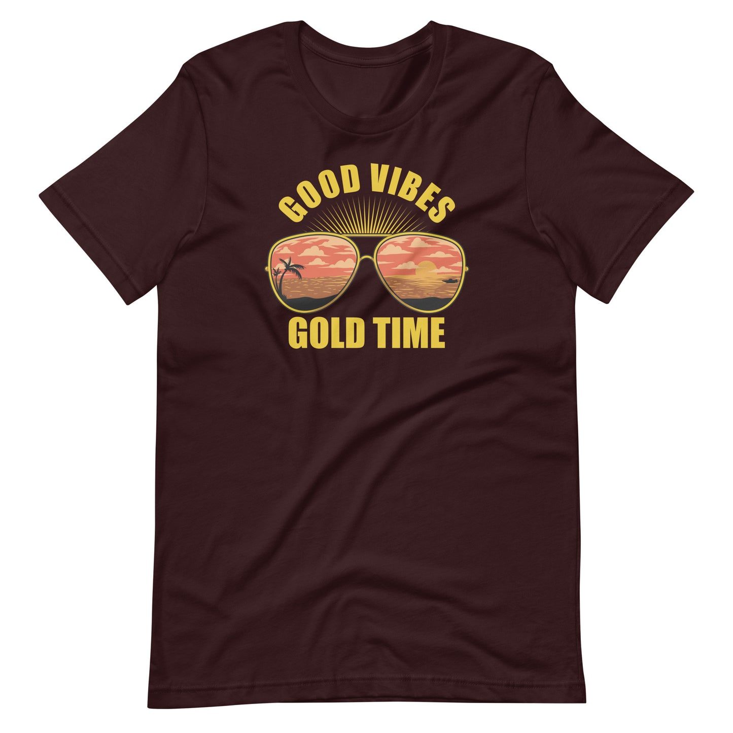 GOOD VIBES GOLD TIME / Unisex t-shirt