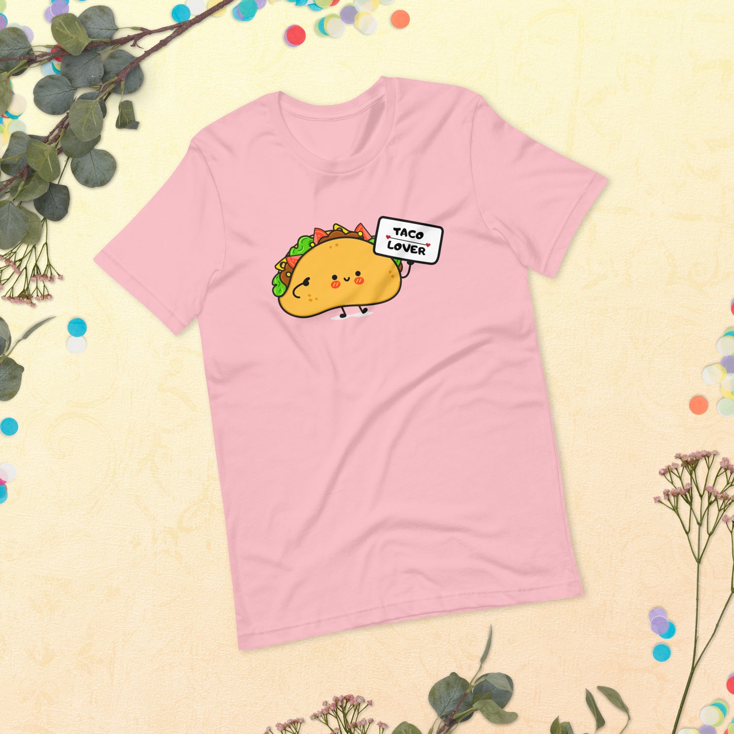 Taco Lover Shirt,  Mexican Taco Fiesta Party Shirt, Foodie Gift, Funny Taco Tee, Mexican Food Unisex t-shirt