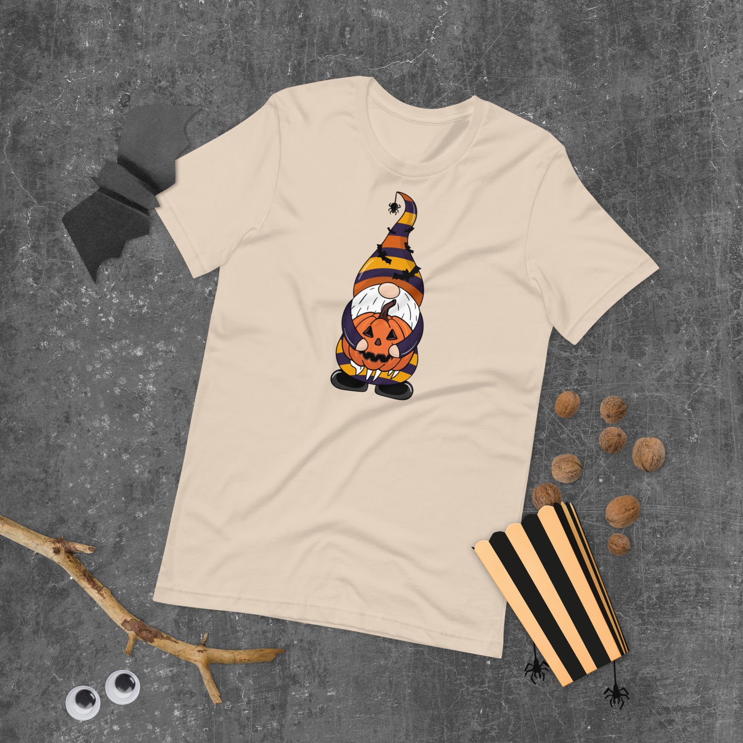 Pumpkin Gnome, Halloween Gnome, Halloween Funny Unisex t-shirt