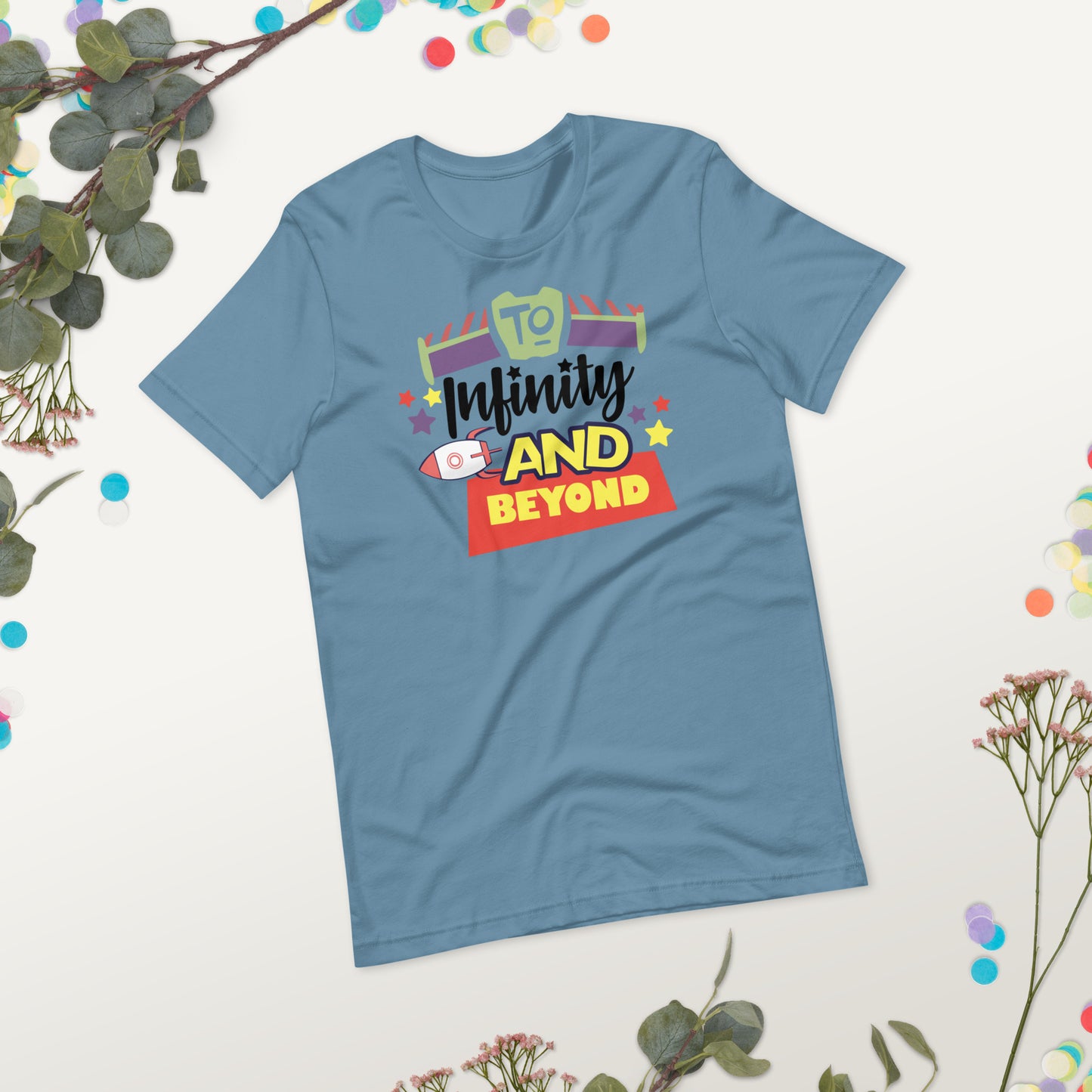 Toy Story Birthday Shirt, Buzz Lightyear Birthday shirt, Infinity and Beyond, Toy Story Family Matching Shirt / Unisex t-shirt