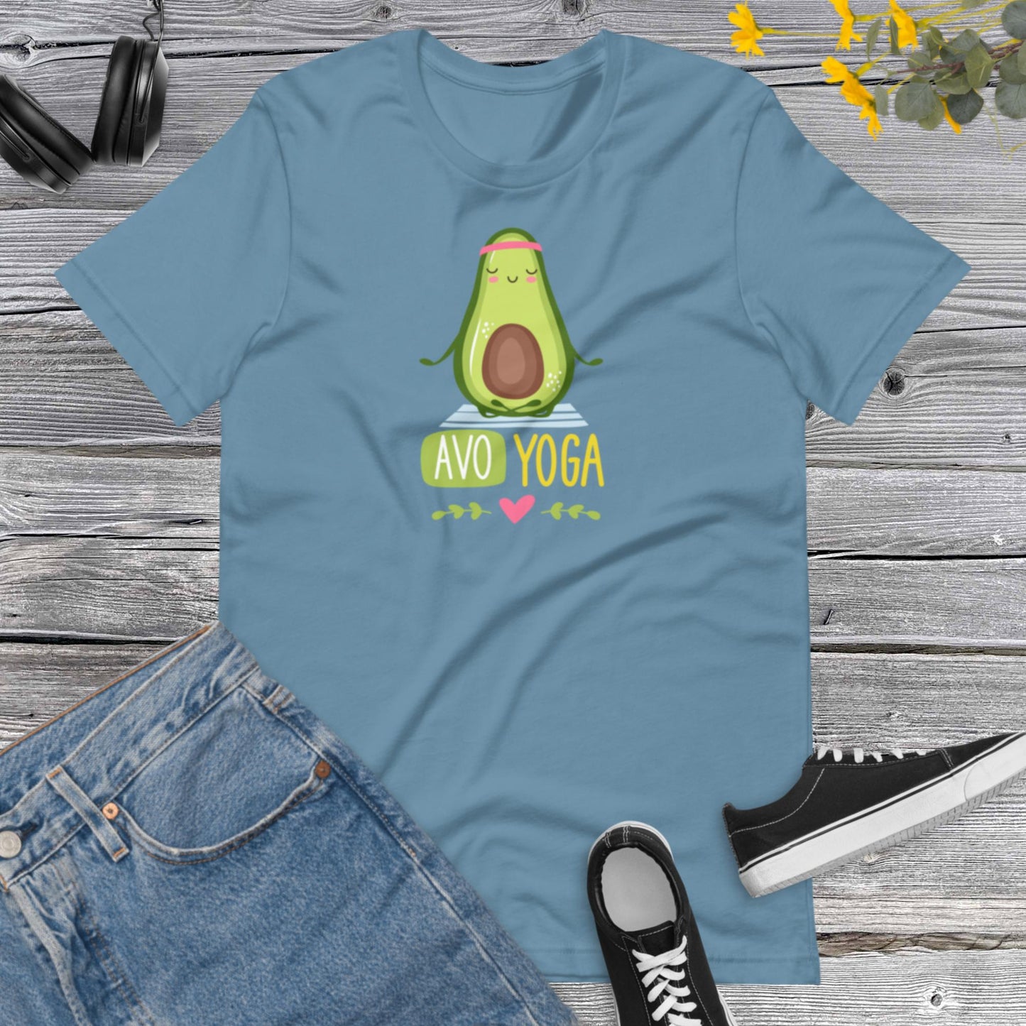 Avoyoga, Avocado Yoga, Avocado Shirt, Avocado Lover Shirt, Avocado Cute, Avocado Yoga Vegan Unisex t-shirt