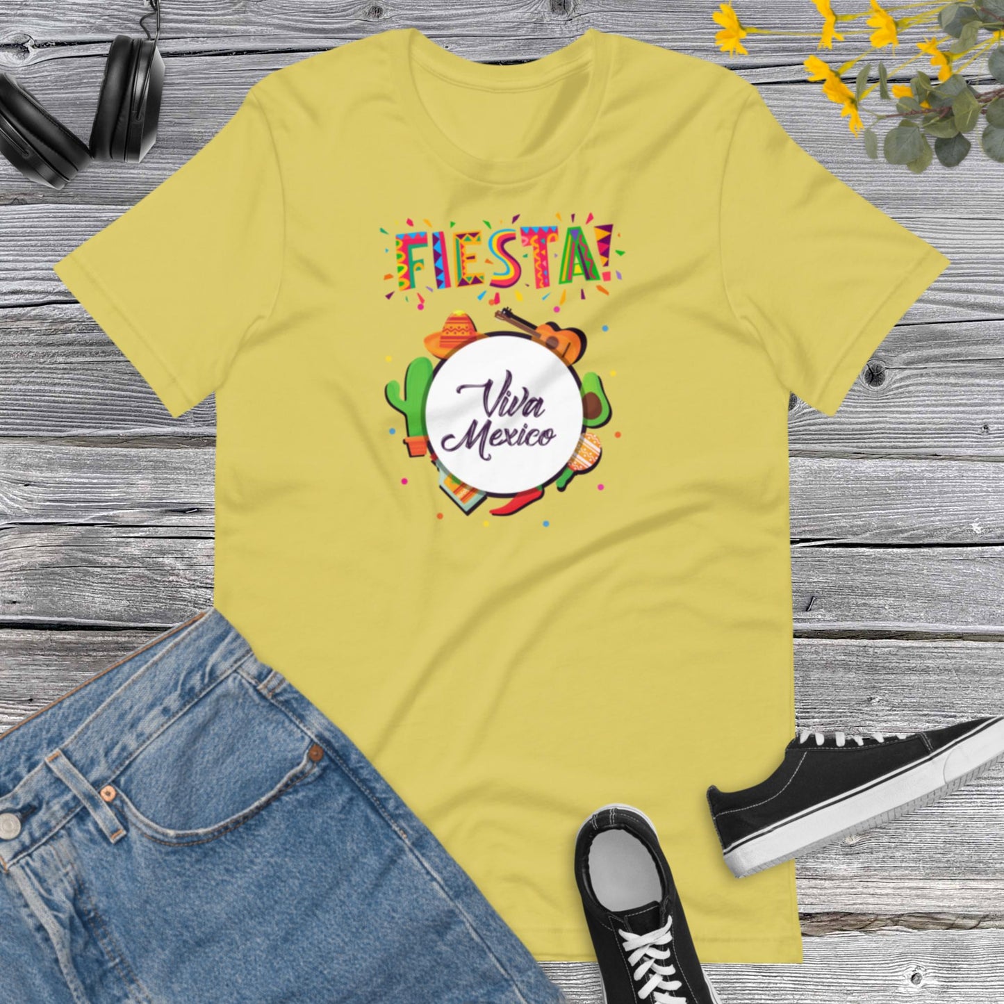 Fiesta ! Viva Mexico , Independencia de Mexico, Viva Mexico, Cinco De Mayo Latin, Gift For Mexican, Country Heritage, Unisex t-shirt