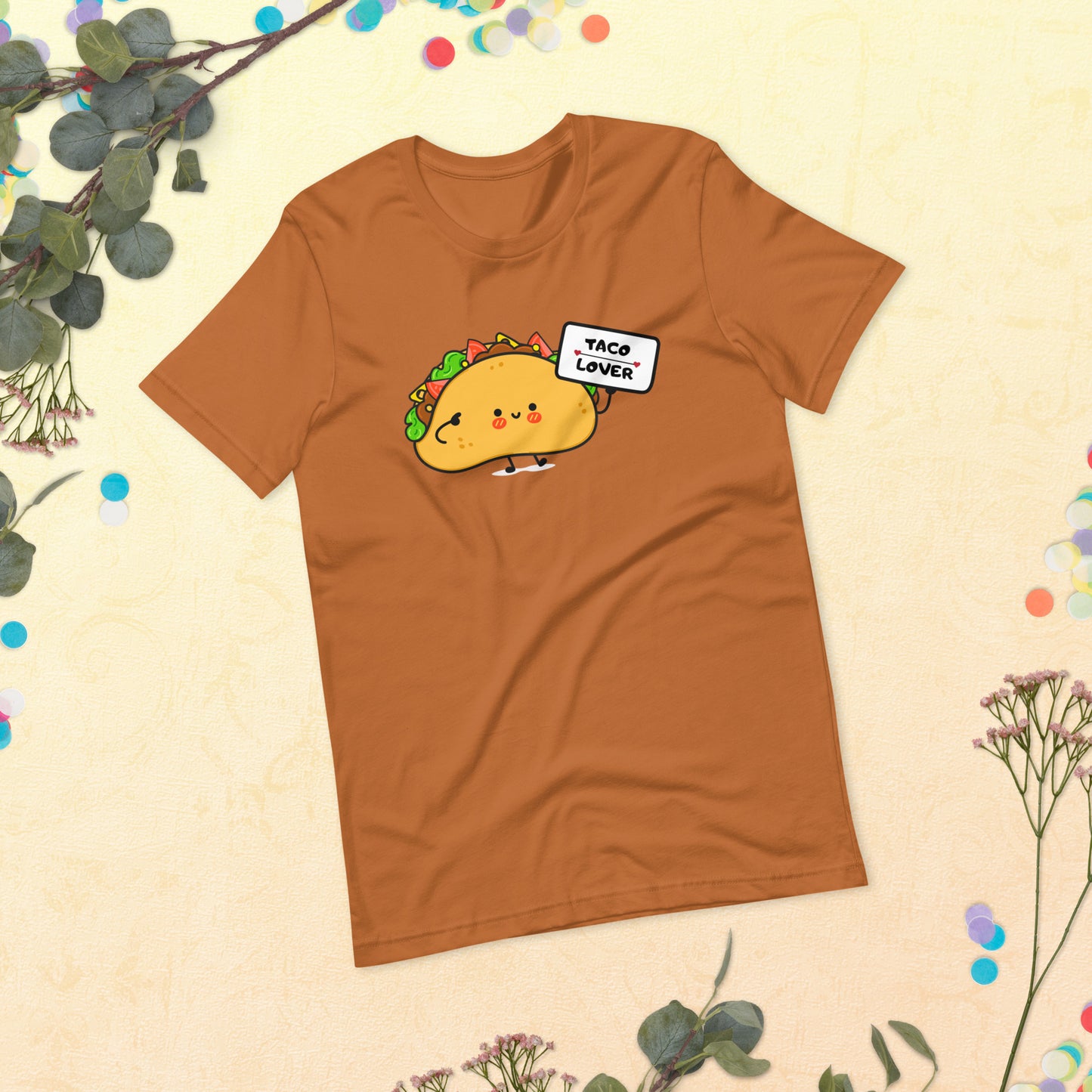 Taco Lover Shirt,  Mexican Taco Fiesta Party Shirt, Foodie Gift, Funny Taco Tee, Mexican Food Unisex t-shirt