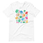 SUMMER FLOWERS Tropical Canna T-shirt, Color full flowers, Unisex t-shirt