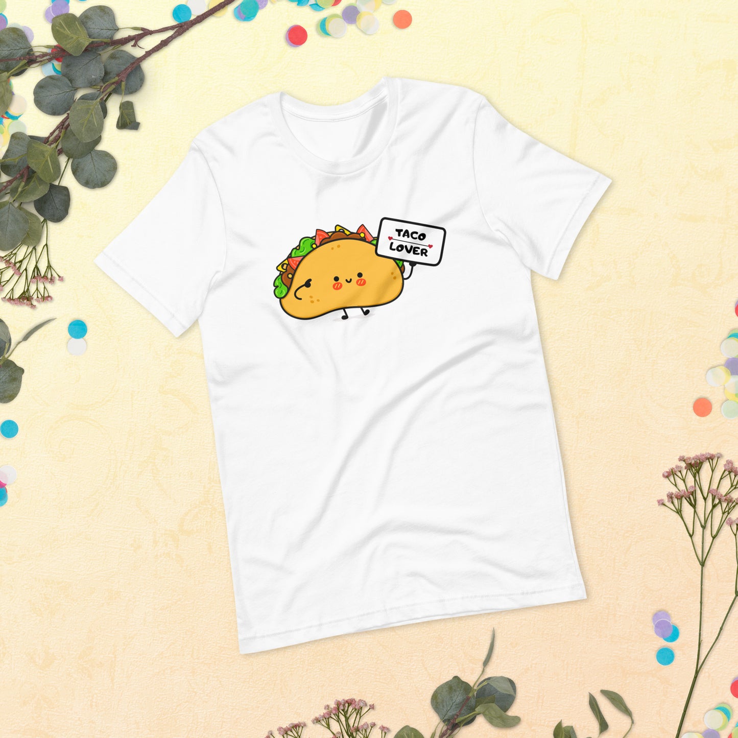 Taco Lover Shirt,  Mexican Taco Fiesta Party Shirt, Foodie Gift, Funny Taco Tee, Mexican Food Unisex t-shirt