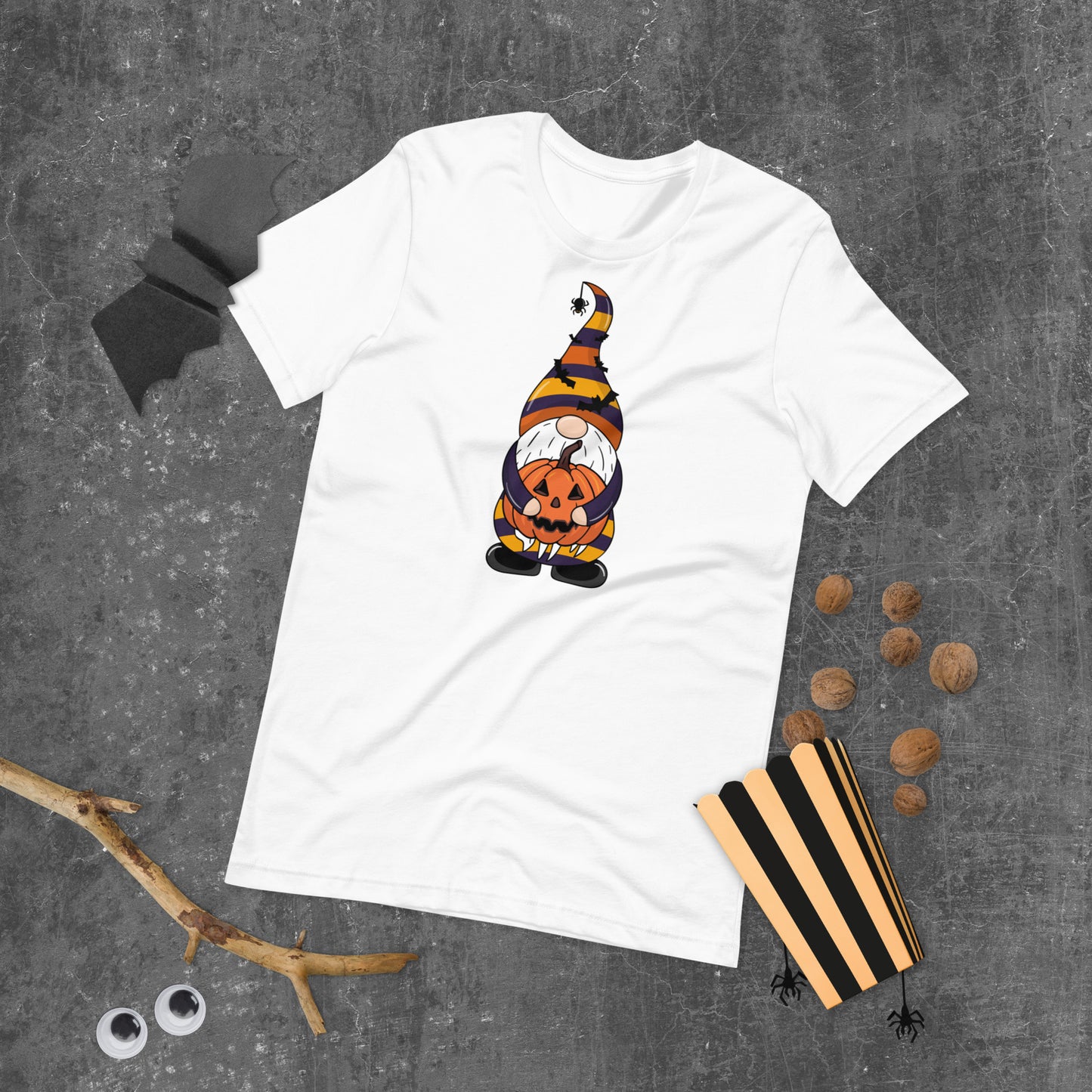 Pumpkin Gnome, Halloween Gnome, Halloween Funny Unisex t-shirt