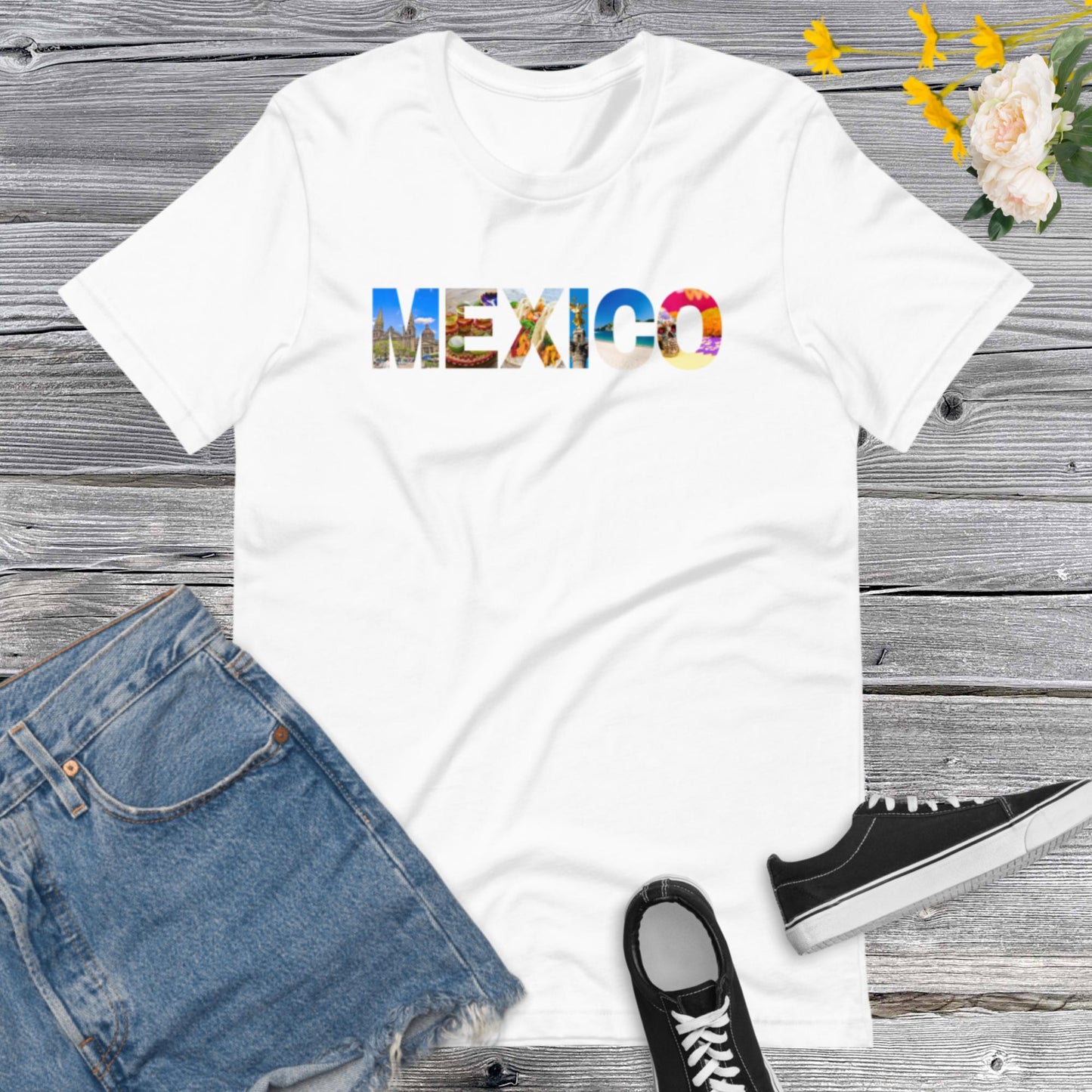 Mexico City Photo, Shirt For Traveler, Mexico Statue Shirt Gift For Mexicans,  Guadalajara, Tequil$, Tacos, Cancun,  Latina Shirt,Shirt For Mexican Unisex t-shirt