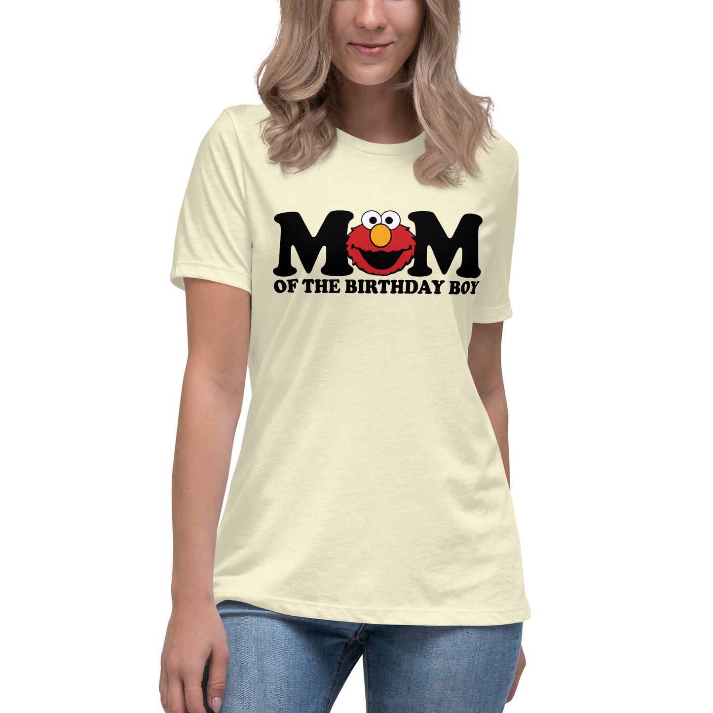 ELMO BIRTHDAY MOM / Women's Relaxed T-Shirt