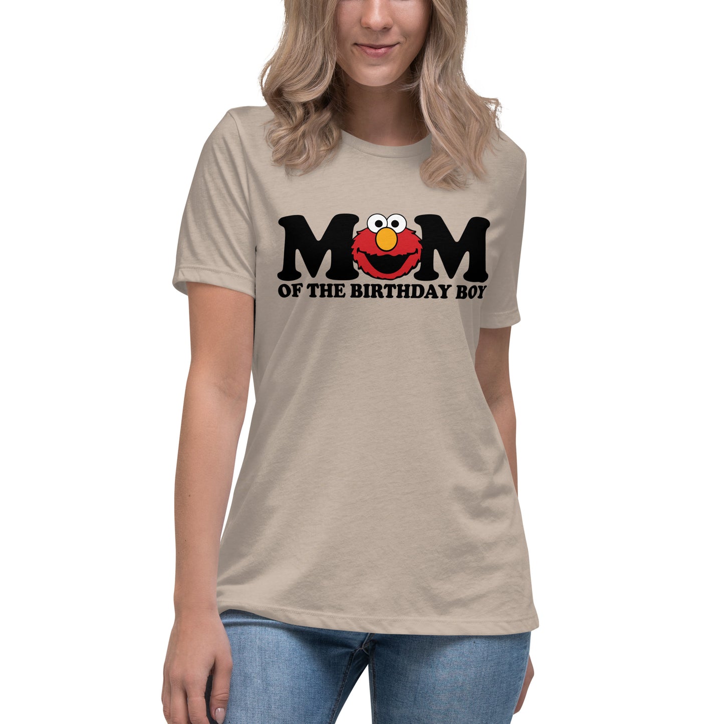 ELMO BIRTHDAY MOM / Women's Relaxed T-Shirt