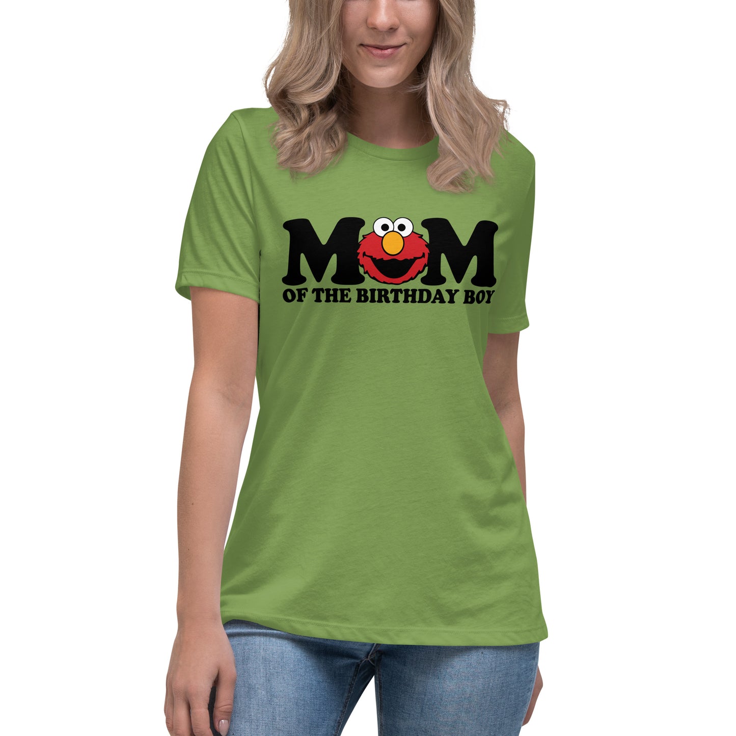 ELMO BIRTHDAY MOM / Women's Relaxed T-Shirt