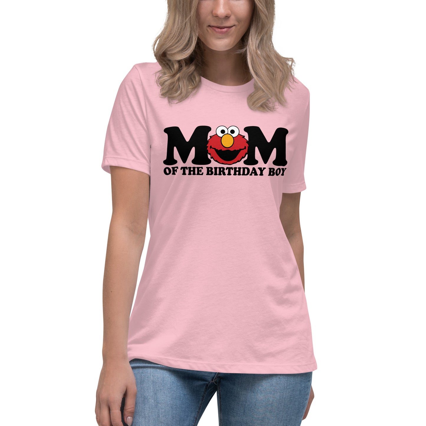 ELMO BIRTHDAY MOM / Women's Relaxed T-Shirt