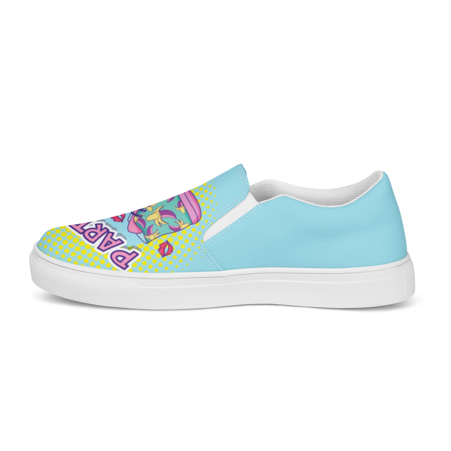 PARTY POP ART / Women’s slip-on canvas shoes